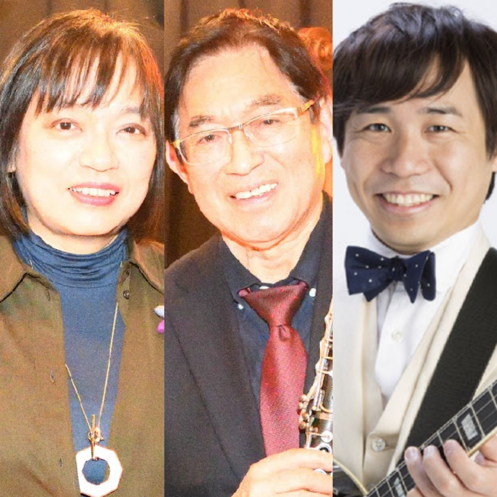 7.21(火)DELTA4＋１ cl.後藤 雅広 bj,gt.青木 研 ts.渡邊 恭一 p.後藤 千香b.小林 真人
