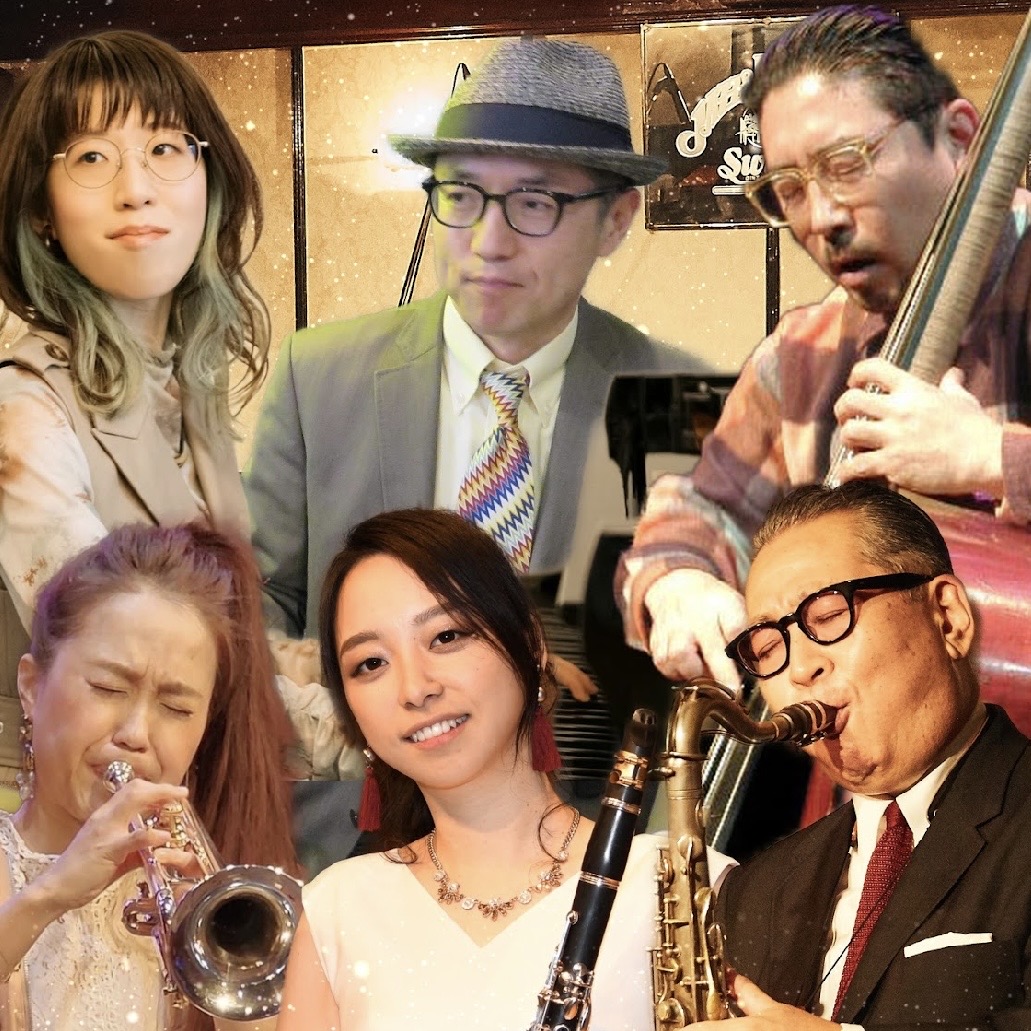 7.27(月) tp.中村 好江           cl.vo.田村 麻紀子                 cl,ts.右近 茂