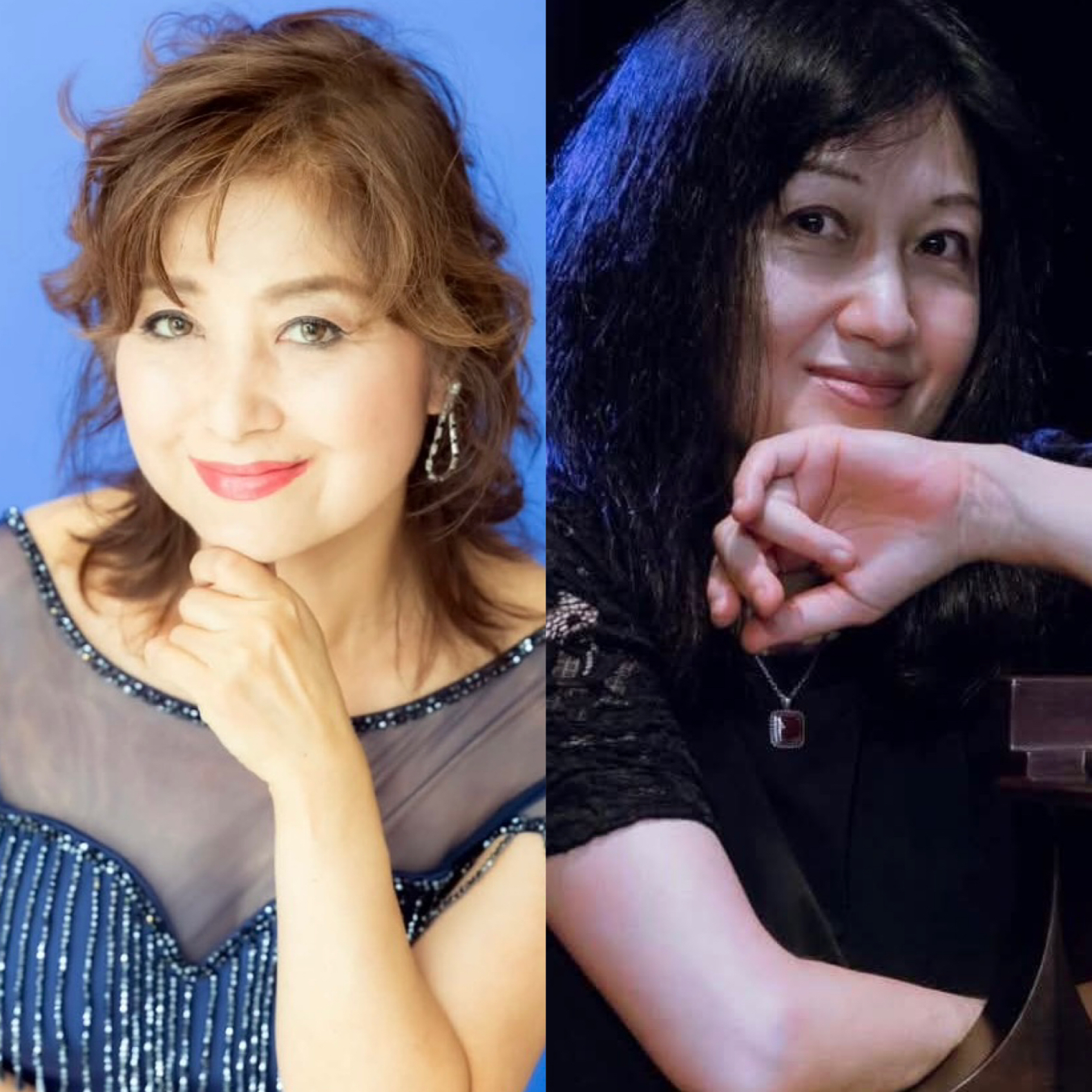 8.14(金)大野智子帰国記念ライブ vo.平賀 マリカpf.大野 智子 bs.増原 巖dr.吉岡 大輔