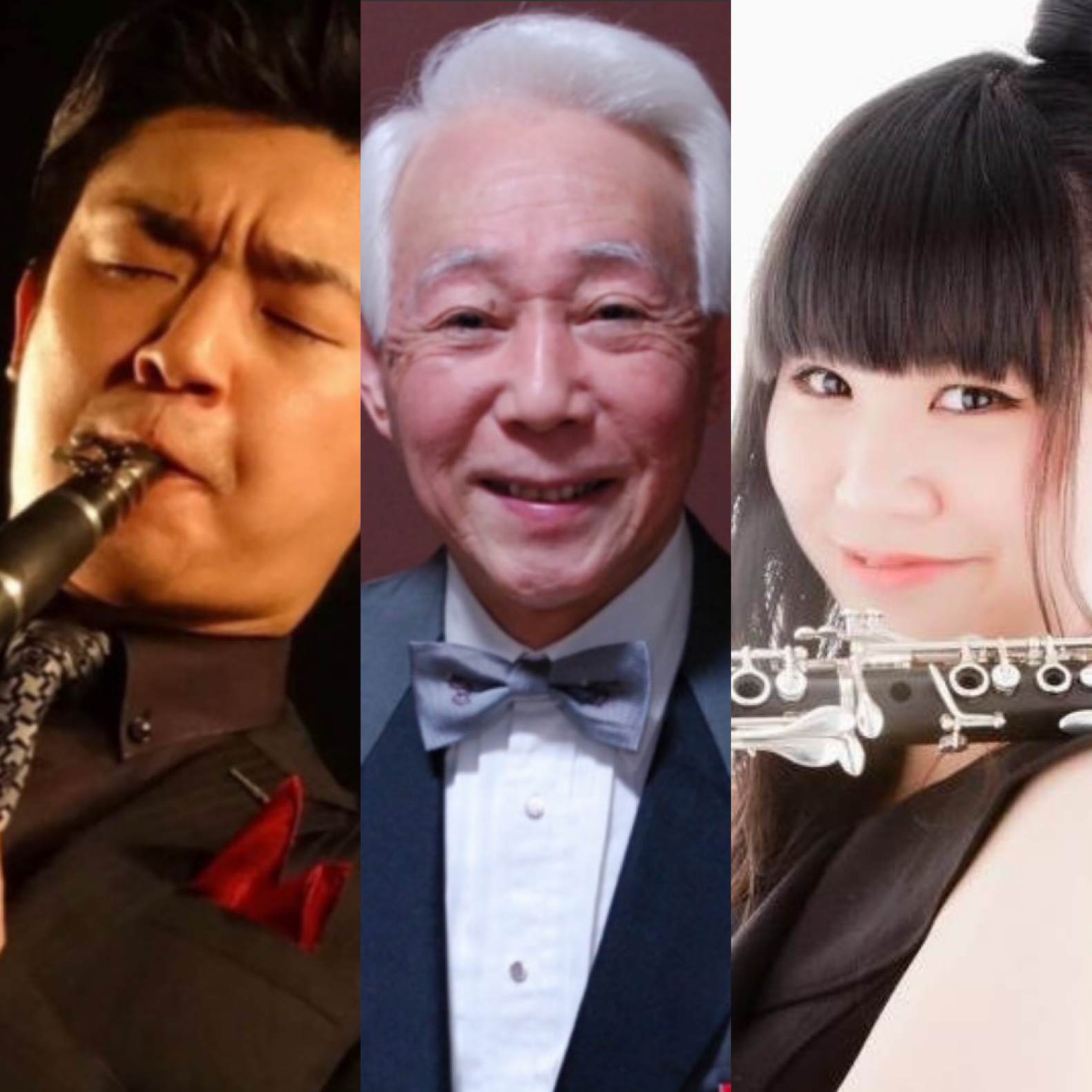 2.12(木)cl.北村 英治 cl.熊倉 未佐子 cl.宮脇 惇