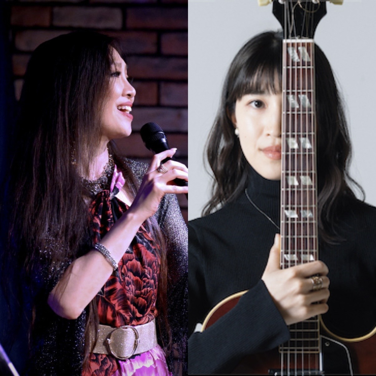 4.7(火) vo.藤村 麻紀 gt.浅利 史花